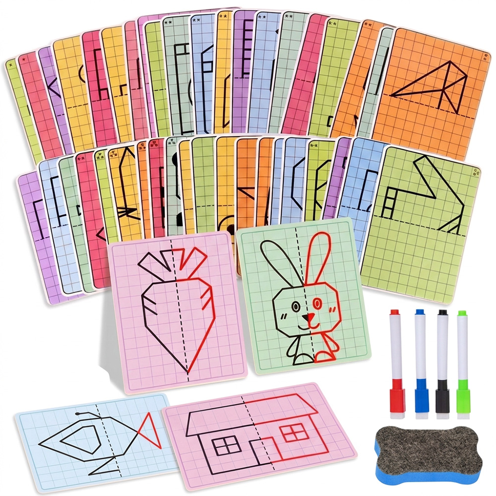 Learning Workbook Preschool - Giocattolo per Bambini per Disegnare Motivi