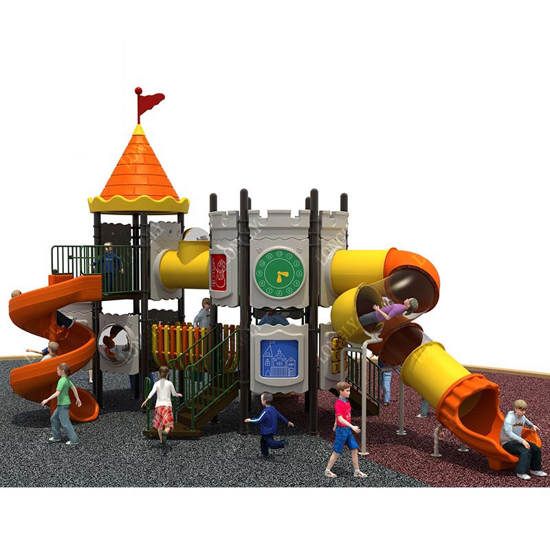 Kids Education Park - Scivolo per Bambini Stile Castello per