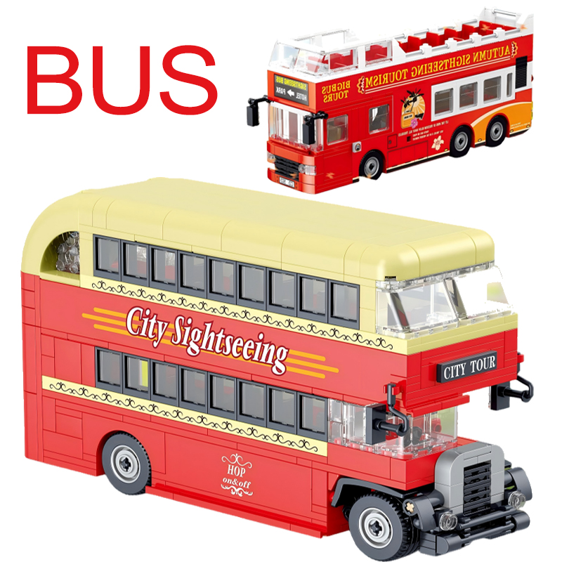 Kids Education In Germany - 642 pezzi Germania autobus a due