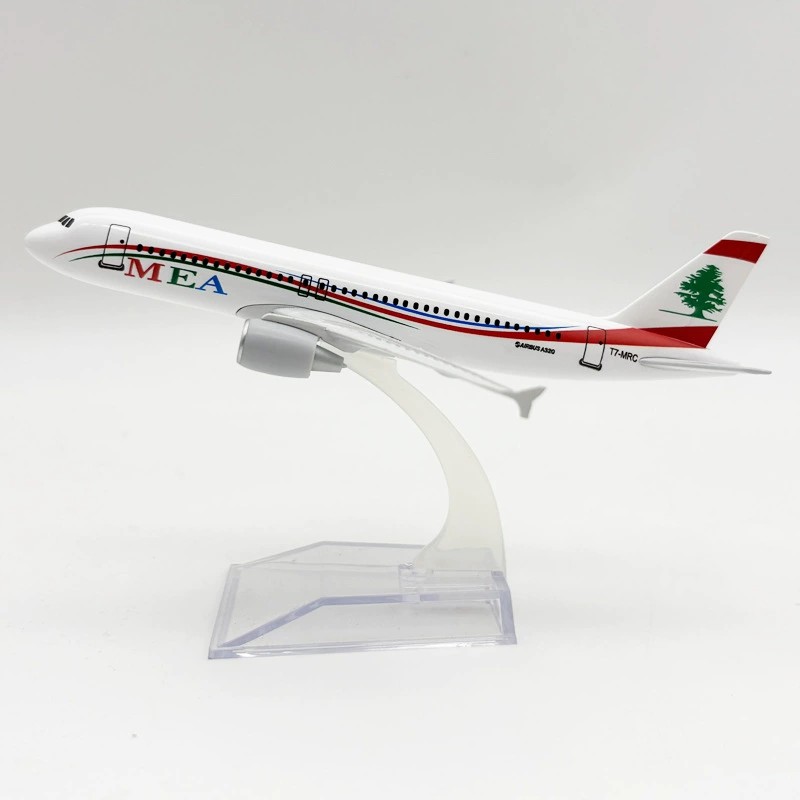 Kids Educational Gadget - Aerei giocattolo souvenir 16CM A320 MEA