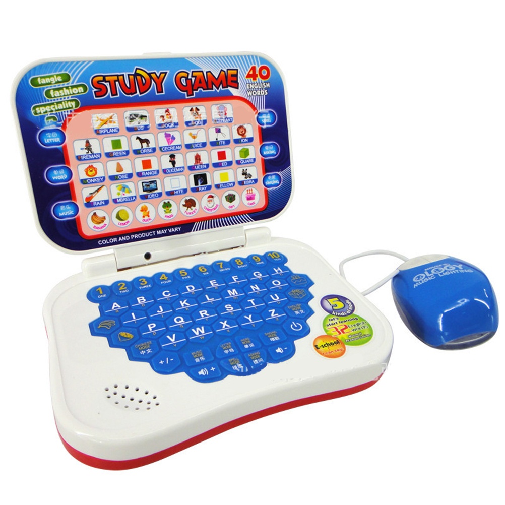 Kids Educational Computer - Macchina per l'Apprendimento Bilingue Multifunzionale per