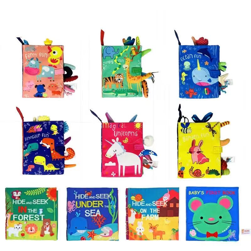 Kids Early Education Books - Giocattoli per Neonati 0-36 Mesi: Sonagli,