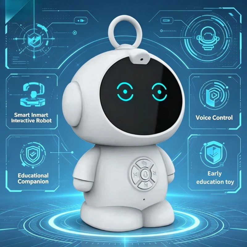 Kids Educational Gadget - Robot AI Intelligente WiFi per l'Educazione