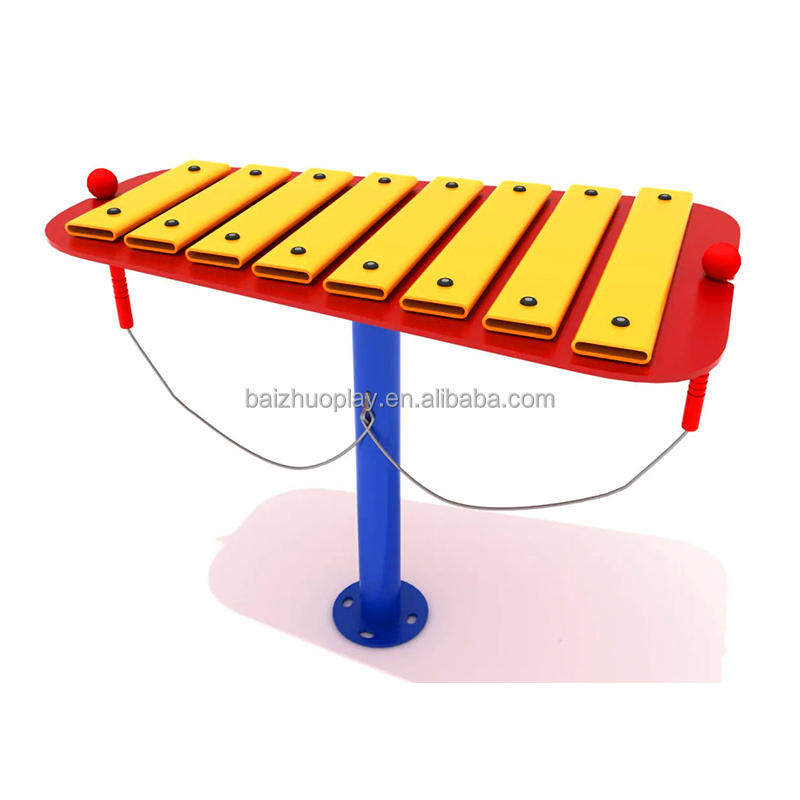 Kids Education Park - Xilofono in Metallo per Bambini, Strumento
