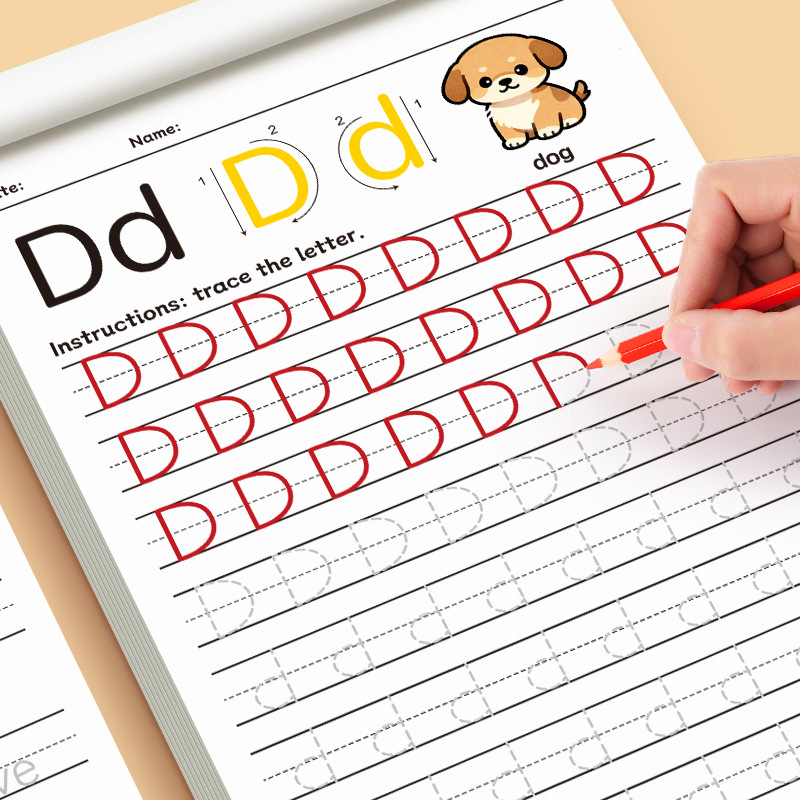 Learning Workbook Preschool - Quaderno di esercizi per la scrittura