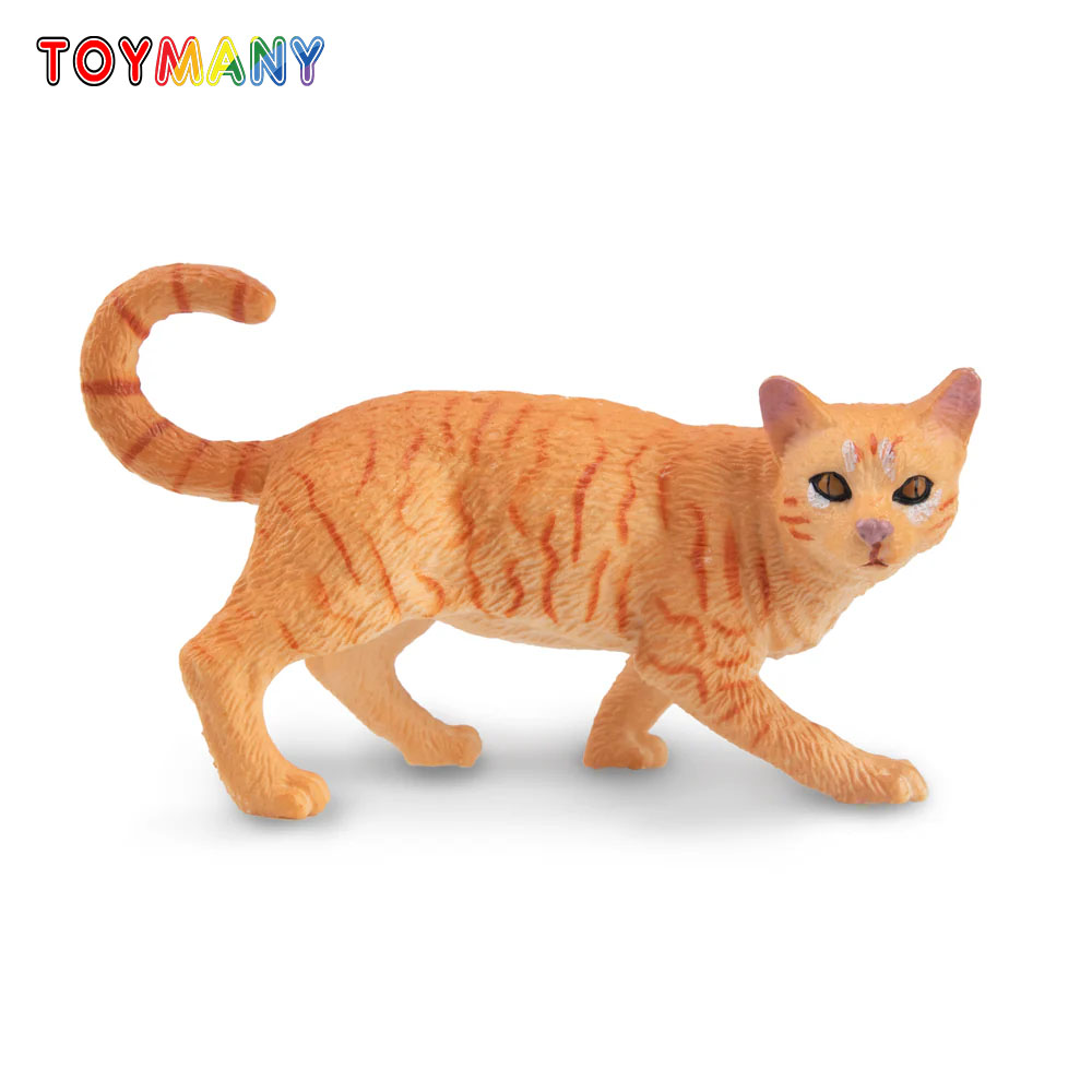 Kids Educational Gadget - Toymany Simulazione Striding Arancione Tabby Gatto