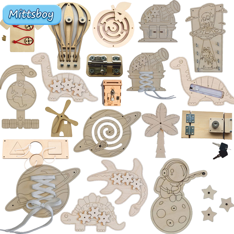 Kids Nature Education - Accessori per la tavola occupata Montessori