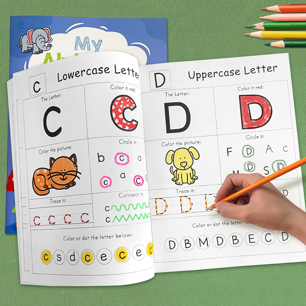 54 pagine lettere AZ alfabeto  - Learning Workbook Preschool recensione e prezzo