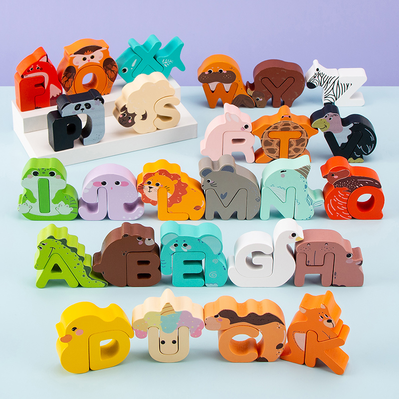26 Pezzi di Blocchi Alfabetici - Kids Nature Education recensione e prezzo