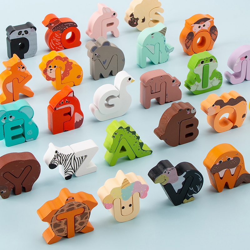 26 Pezzi di Blocchi Alfabetici - Kids Nature Education recensione e prezzo