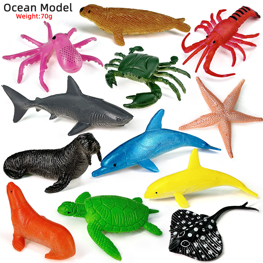 12 pezzi oceano vita marina se - Kids Educational Gadget recensione e prezzo