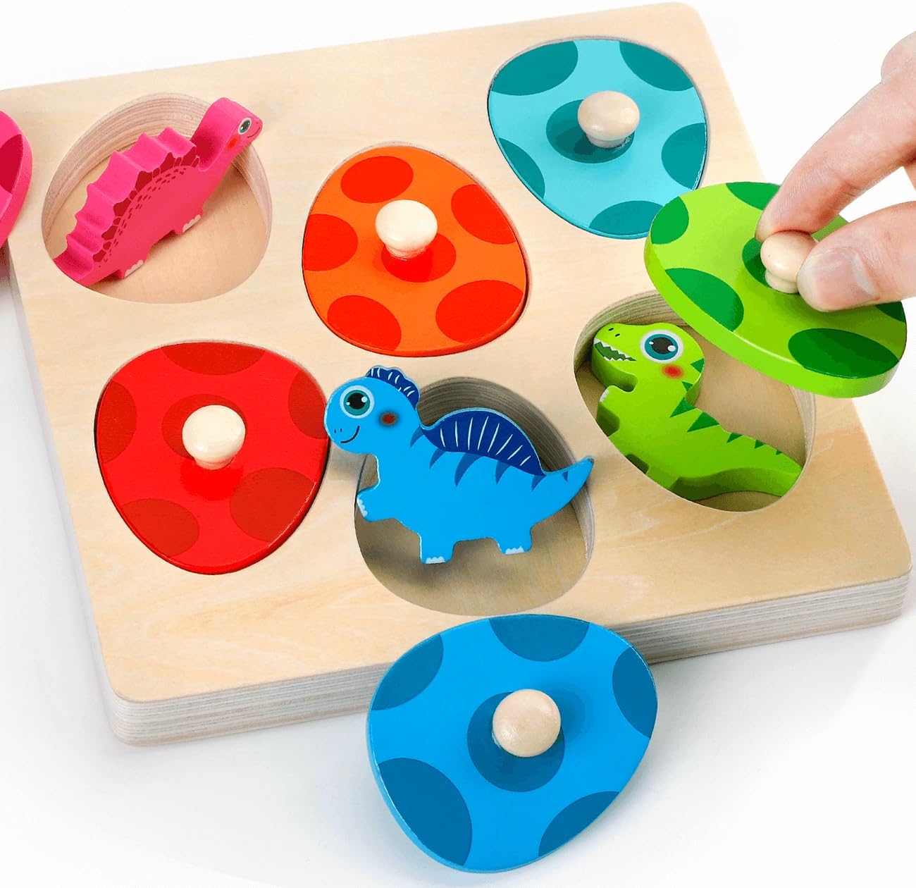Dinosauro in legno Puzzle Gioc - Kids Nature Education recensione e prezzo